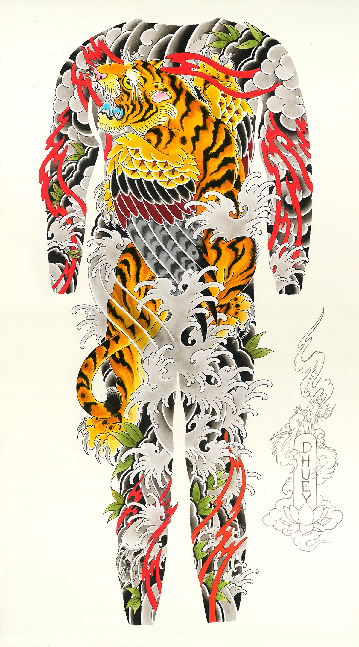Image of winged tiger