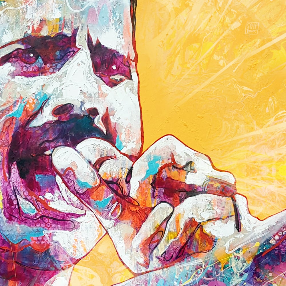 Freddie Mercury OPEN EDITION PRINT - FREE WORLDWIDE SHIPPING!!!