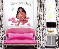 Protect Your Peace ✌🏾  Mini/Large Print + Canvas Print