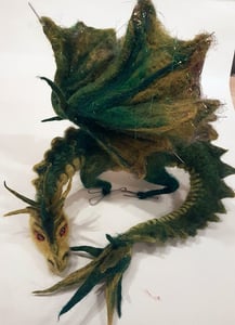 Image of Online Felt and Mixed Media Dragon course