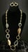Image of Beaten Gold Necklace Set
