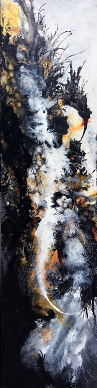 Hummingbird in fallscape