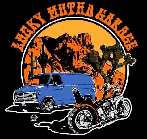 Image of Lucky Mutha Garage T-Shirt  Color