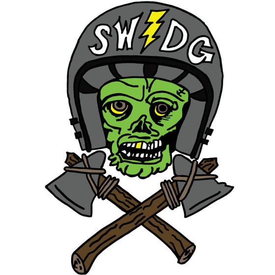 Image of SHRED DEAD/ LOCALS POST STICKER KIT