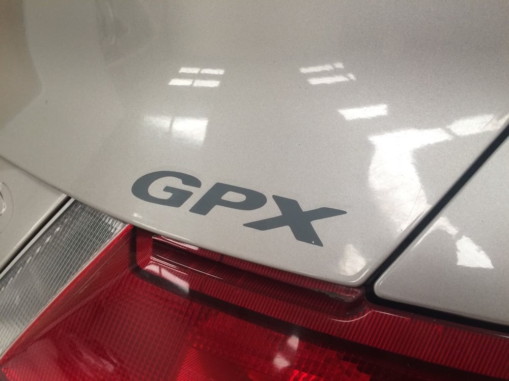 Mitsubishi FTO And GPX, GX, GP Rear hatch decals | Stealth Decals