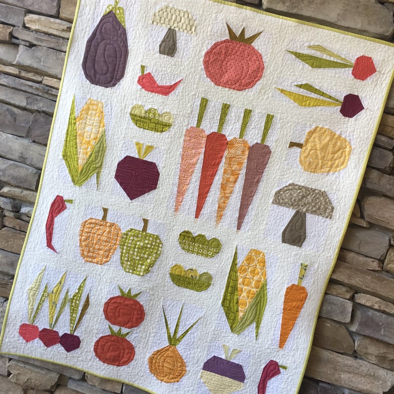 Image of Eat Your Veggies Quilt Pattern