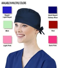 Image 1 of Poplin Pro Scrub Cap (for the Poplin Fabric Collection )