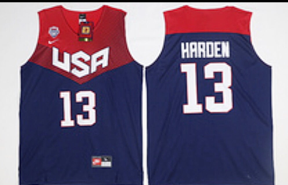 Team USA “James Harden” Jersey