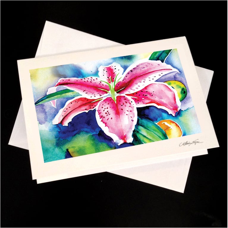 Image of Lily 5-Pack Greeting Card Set