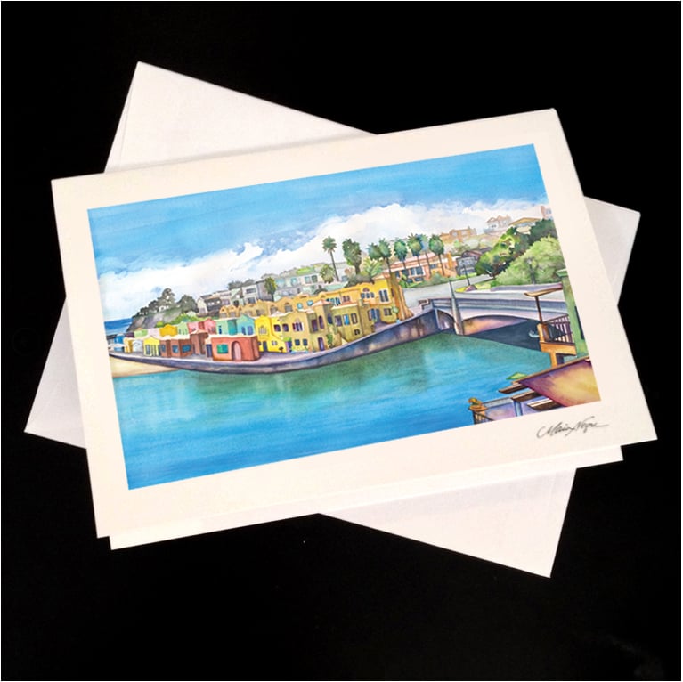 Image of Venetian View 5-Pack Greeting Card Set