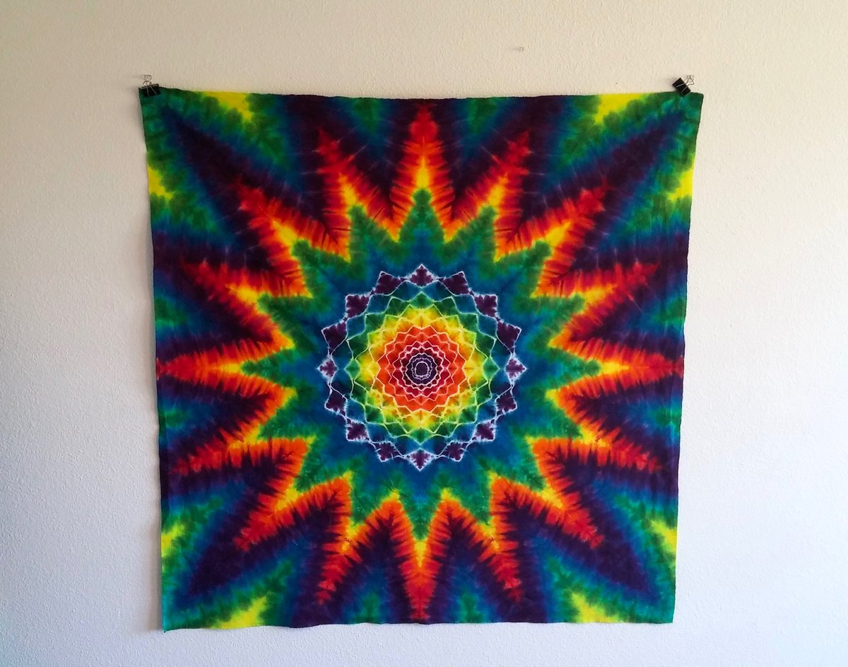 Mandala Tie Dye Tapestry #1!