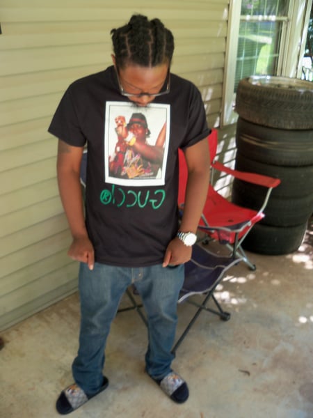 Image of Custom Gucci -shirt