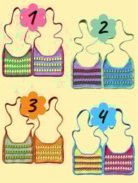 Image 2 of Crochet Flower Bud Bags