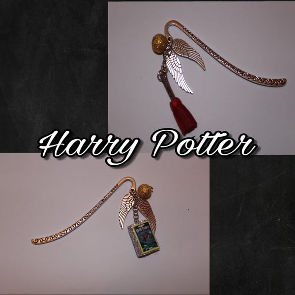 Image of Marcapaginas Harry Potter Metalico