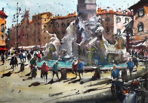 Image of Dolce Vita in Piazza Navona