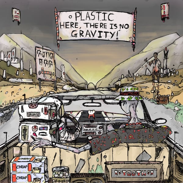 Image of Plastic-Here, There Is No Gravity (Pre Order) Cd Wallet