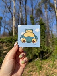 snorlax magnet