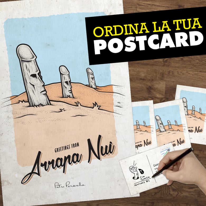 Image of Arrapa Nui - Postcard