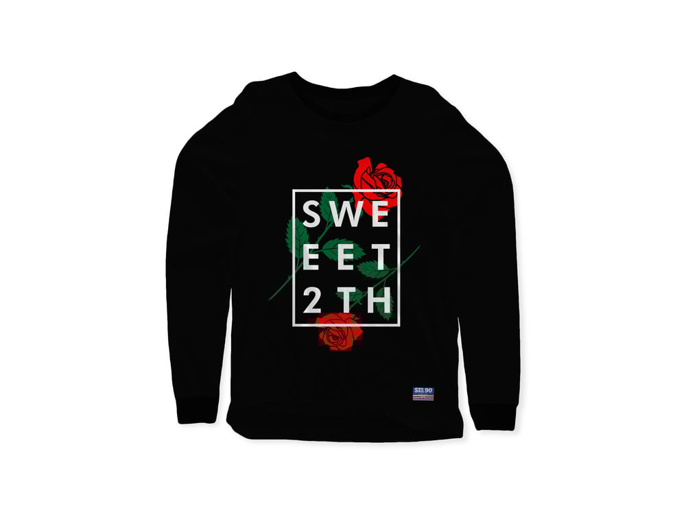 Image of STA ROSA INGRID LONG SLEEVE TEE BLACK