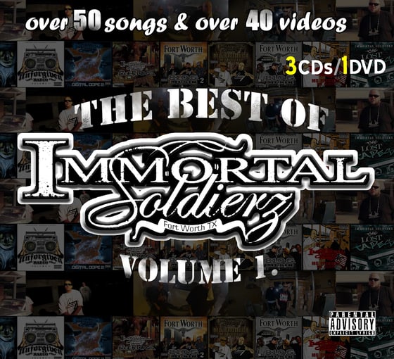 Image of Best of Immortal Soldierz (4 Disc Set)