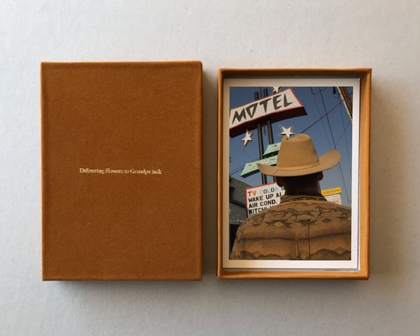 Image of Kovi Konowiecki Handmade Postcard Box Set- Delivering Flowers to Grandpa Jack
