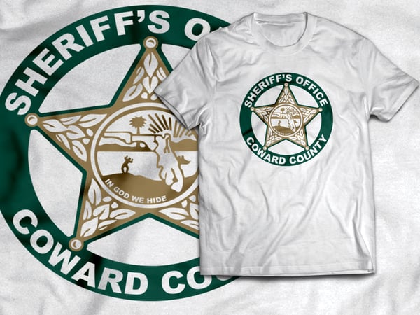 Image of Coward County Sheriff Official T-shirt