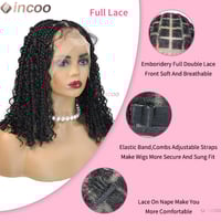 Image 5 of Boxed & Beautiful: 12” Knotless Braided Lace Wig for Black Royalty