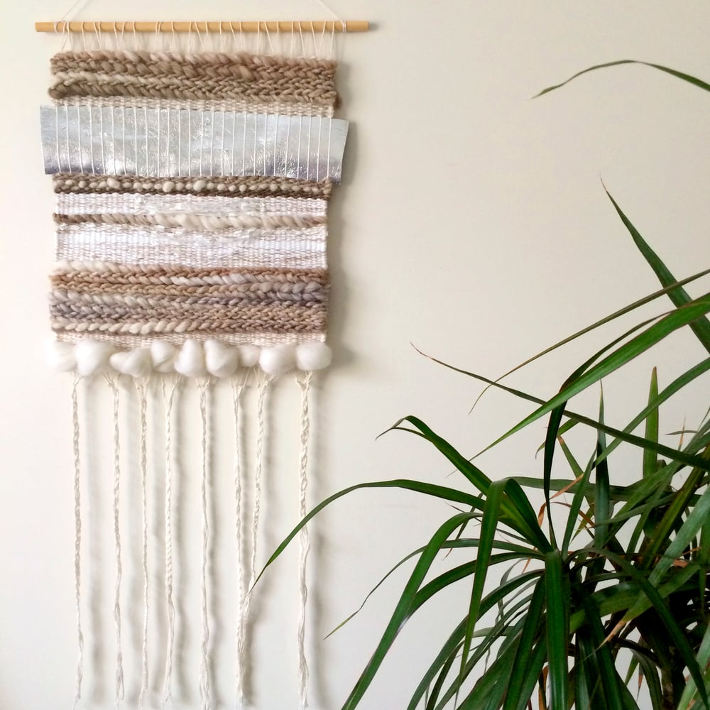 Image of 'Celeste' - 32 x 76cm - woven tapestry