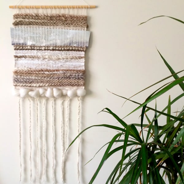 Image of 'Celeste' - 32 x 76cm - woven tapestry