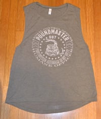 Image 1 of Olive Green Flowy Muscle Tank