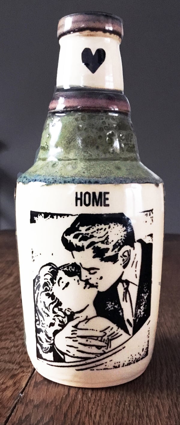 Image of Ceramic Bottle 11 - Home