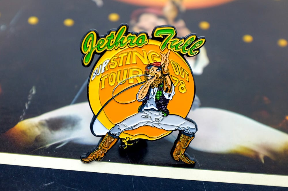 Jethro Tull - Bursting Out Enamel Pin