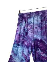 Image 6 of L Woven Summer Set in Purple Haze Watercolor Ice Dye