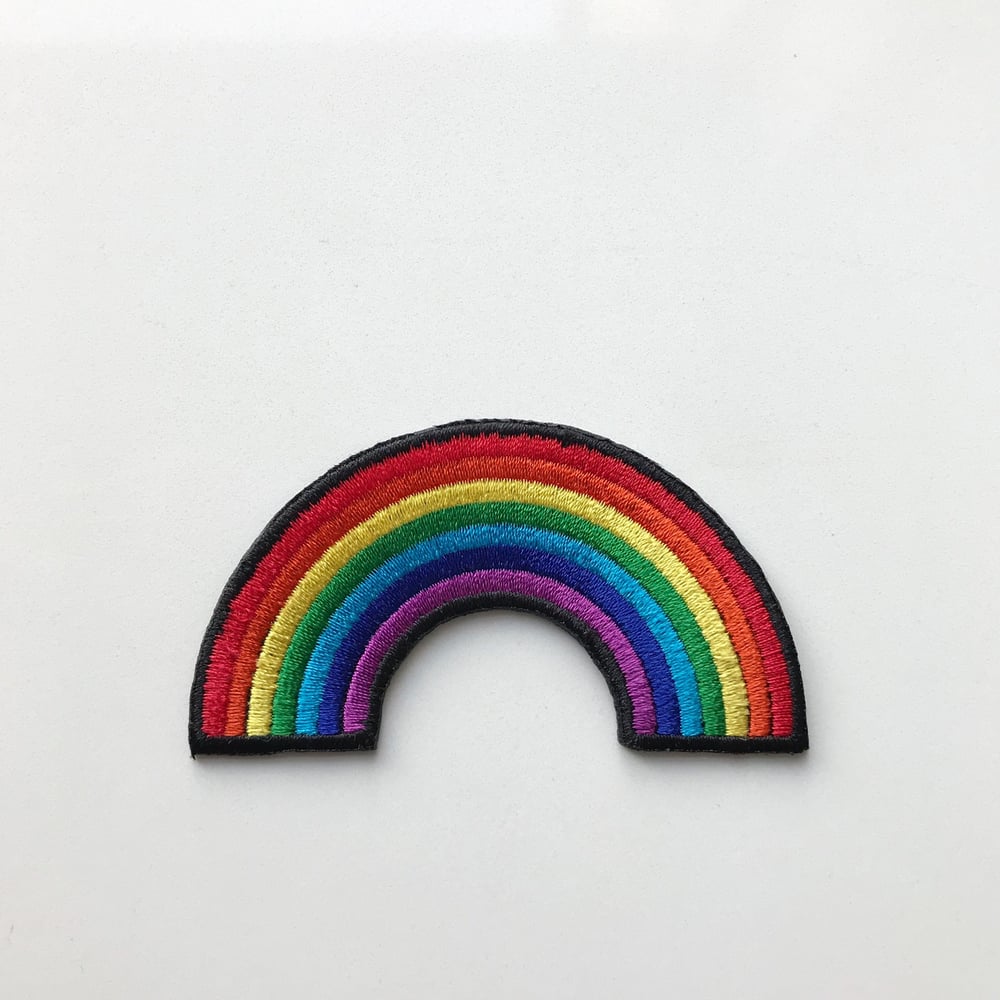 Image of Rainbow embroidered patch