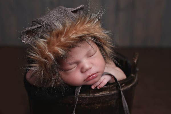 Image of Porcupine Newborn Bonnet