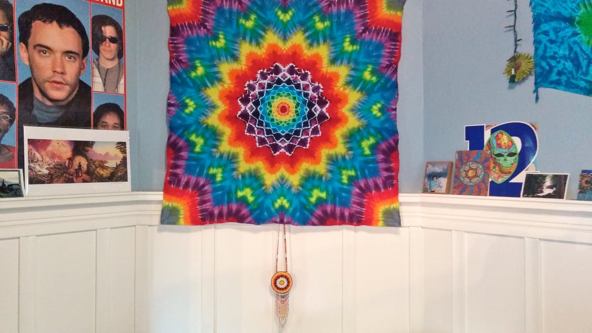 Mandala Tie Dye Tapestry #3!