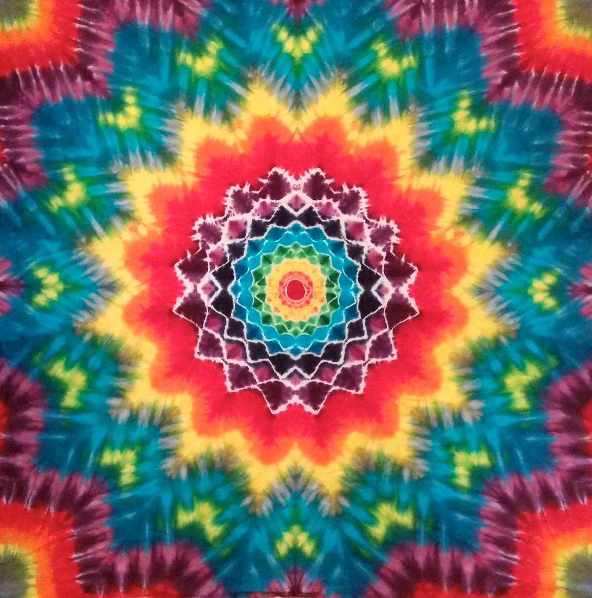 Mandala Tie Dye Tapestry #3!