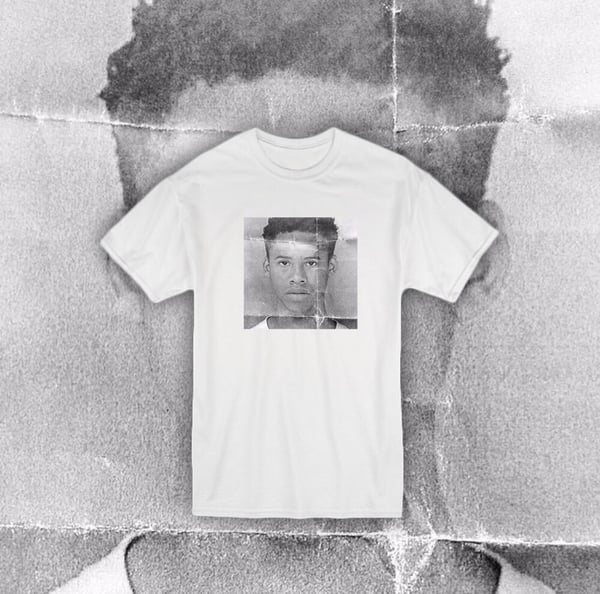 Image of TAY-K FACE T-SHIRT (WHITE)