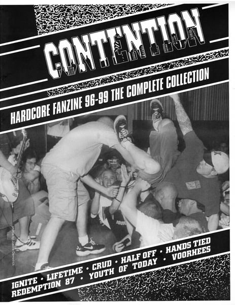 Image of SLP-013: CONTENTION Hardcore Fanzine Anthology