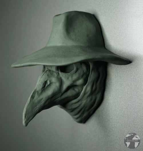 Image of Plague Dr Magnet