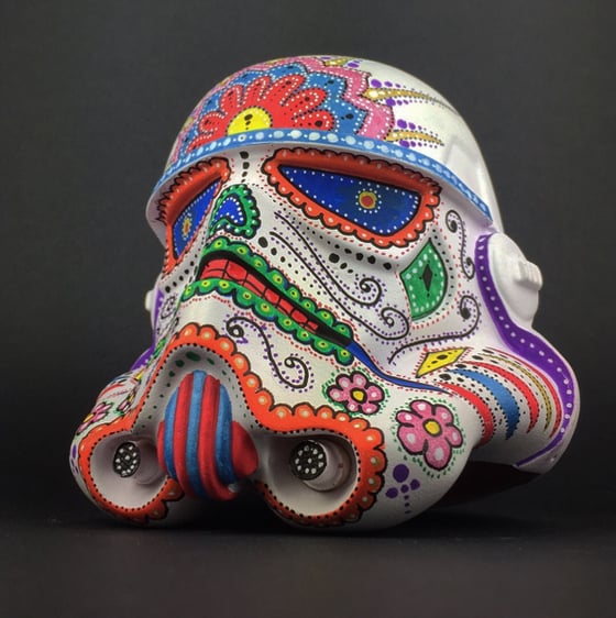 Image of Flower Calavera Trooper