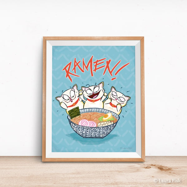 Image of Ramen Kitchen Print
