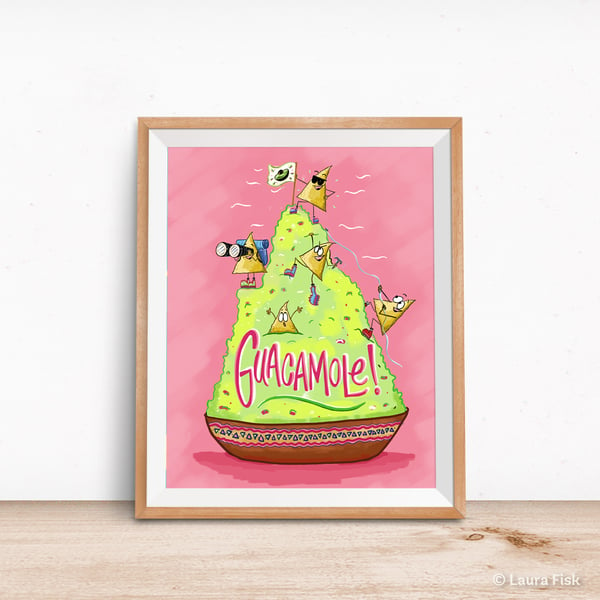 Image of Gucamole Kitchen Print