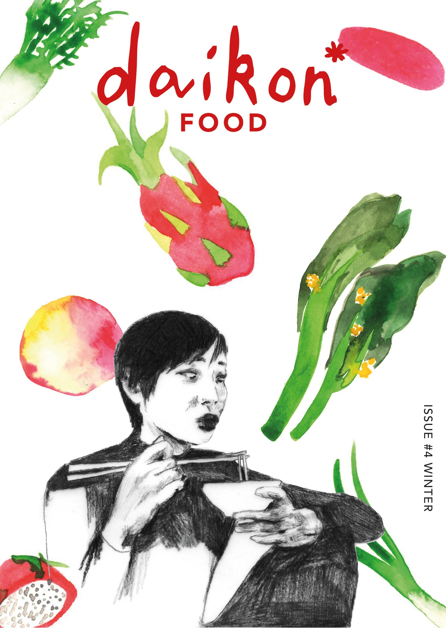 Image of daikon* zine Issue #4 Food