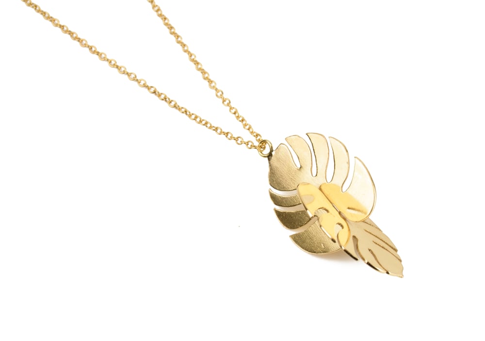 Image of Monstera Deliciosa Necklace