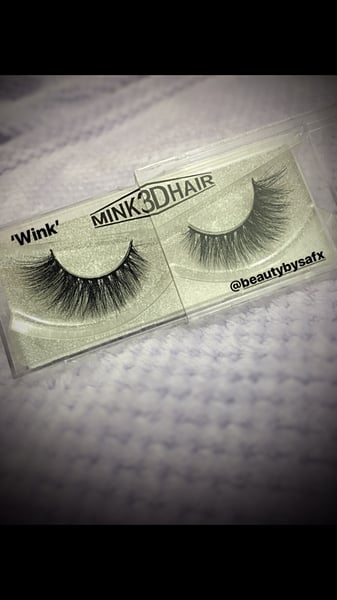 Image of 3D Mink Eyelashes- Wink
