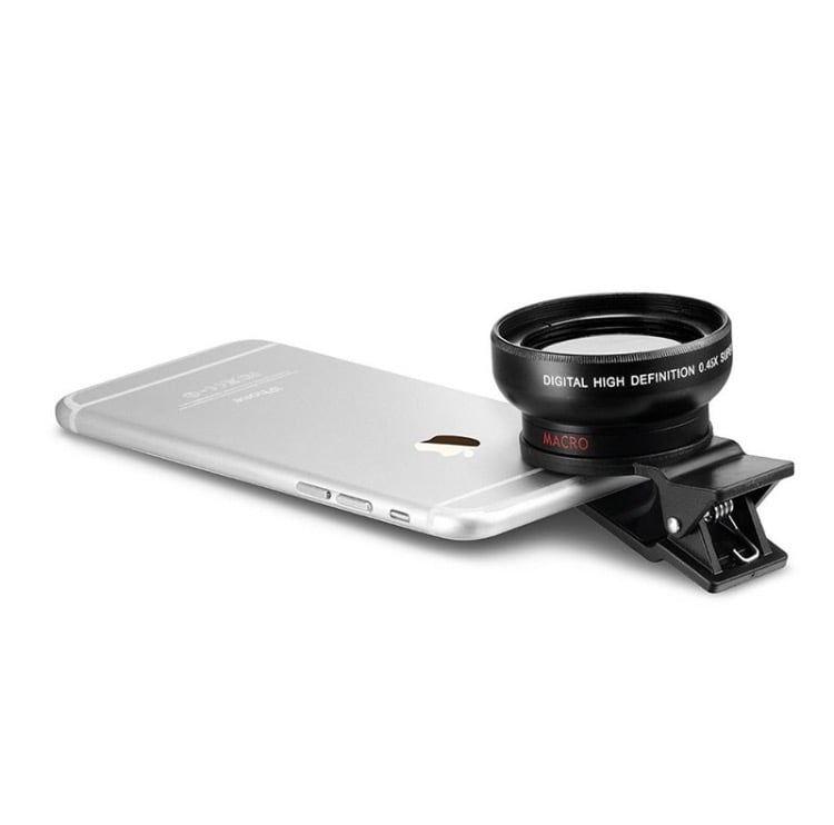 Image of Wide Angle Camera Phone Lens + 10X Macro Lens  **FREE SHIPPING