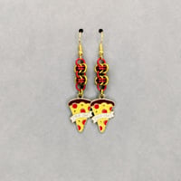 'True Love' Pizza Earrings