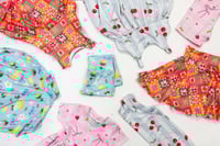 Image 1 of Berry Gardens Sweater Romper