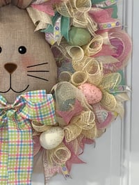 Image 3 of Mr. Bunny Easter Wreath